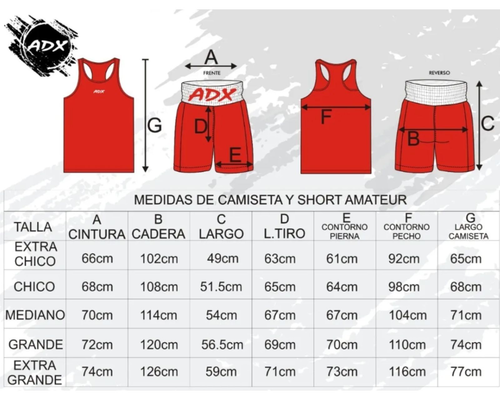 Foto 3 pulgar | Ropa de Boxeo Adx para Hombre