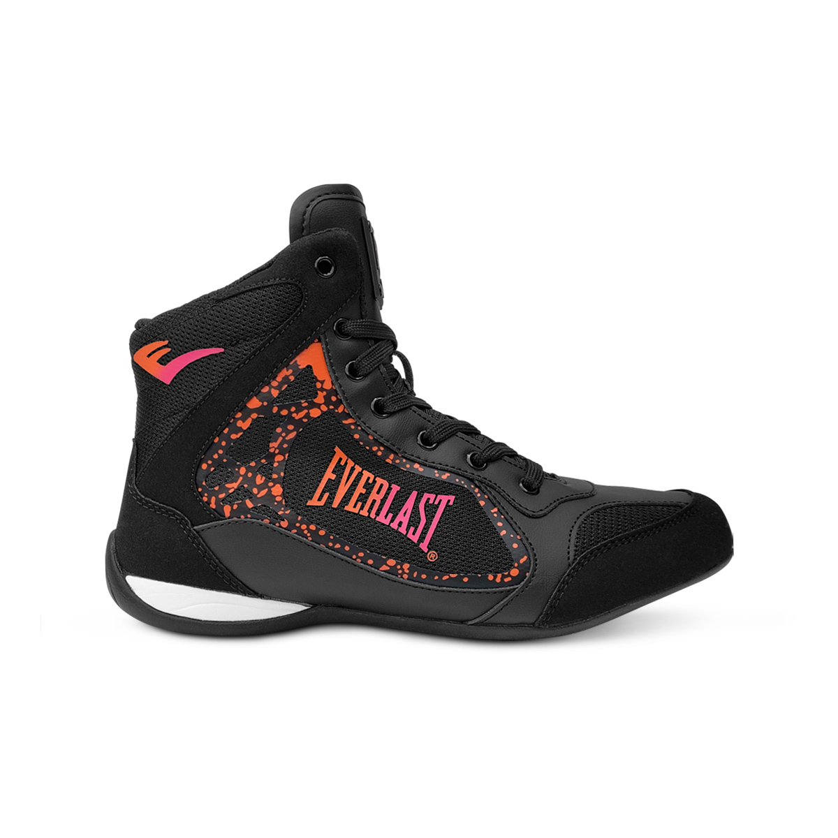 Foto 2 pulgar | Botas para Boxeo Everlast EL-1132 Negro Detalles de Color