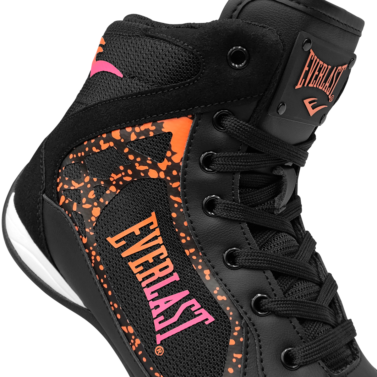 Foto 7 pulgar | Botas para Boxeo Everlast EL-1132 Negro Detalles de Color