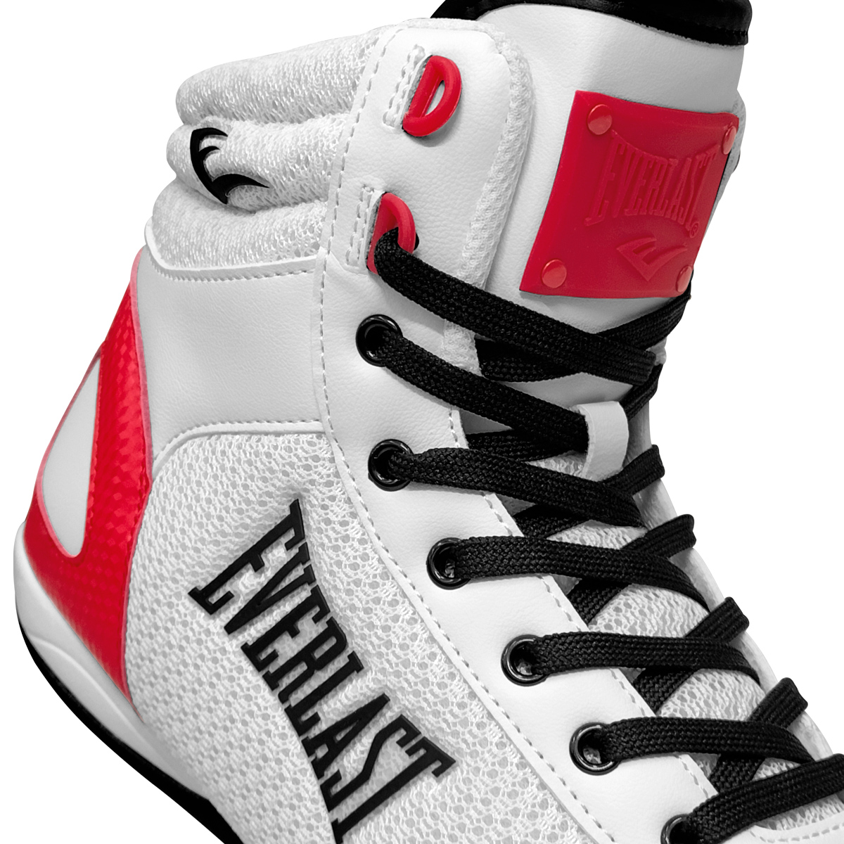 Foto 7 pulgar | Botas Para Boxeo Everlast El-1114 Blanco-rojo