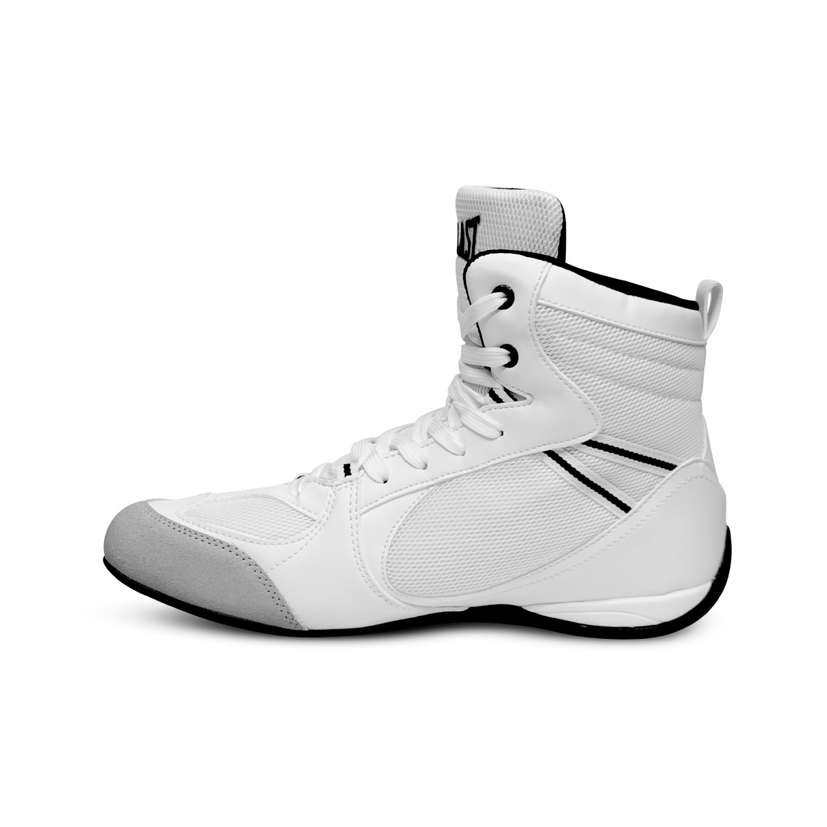 Foto 4 pulgar | Botas Para Boxeo Everlast El-1124 Blanco-gris