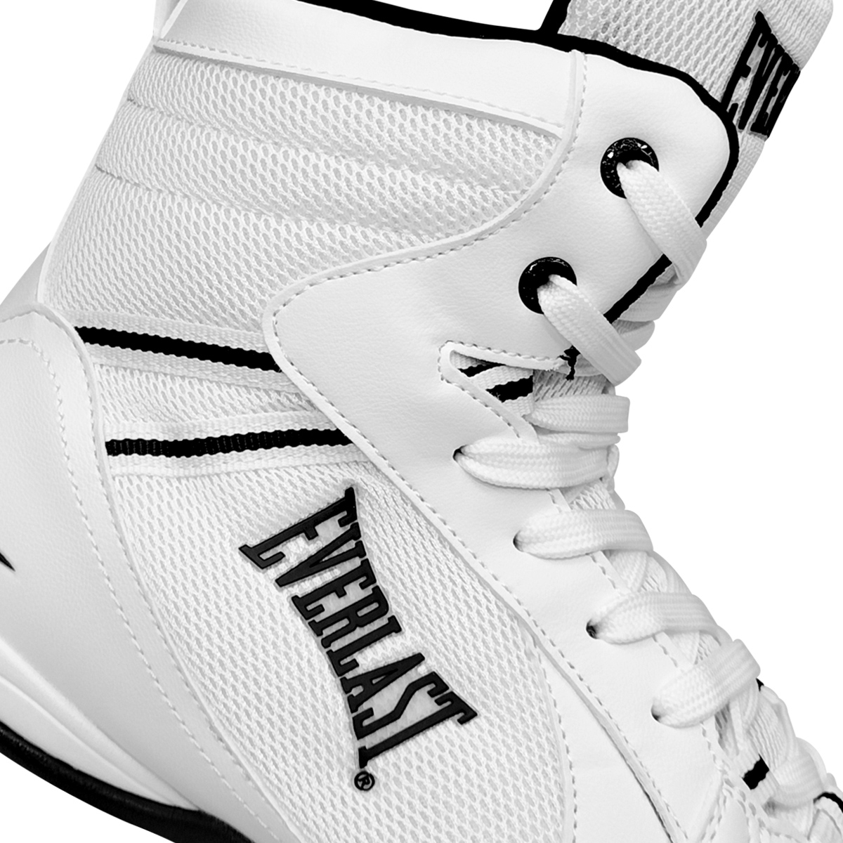Foto 7 pulgar | Botas Para Boxeo Everlast El-1124 Blanco-gris