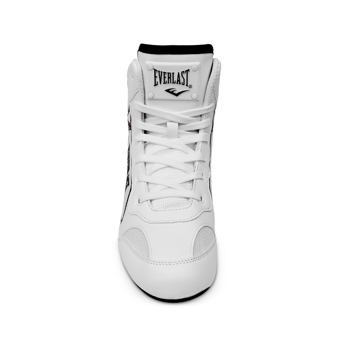 Foto 3 pulgar | Botas Para Boxeo Everlast El-1129 Blanco Detalles Rosas