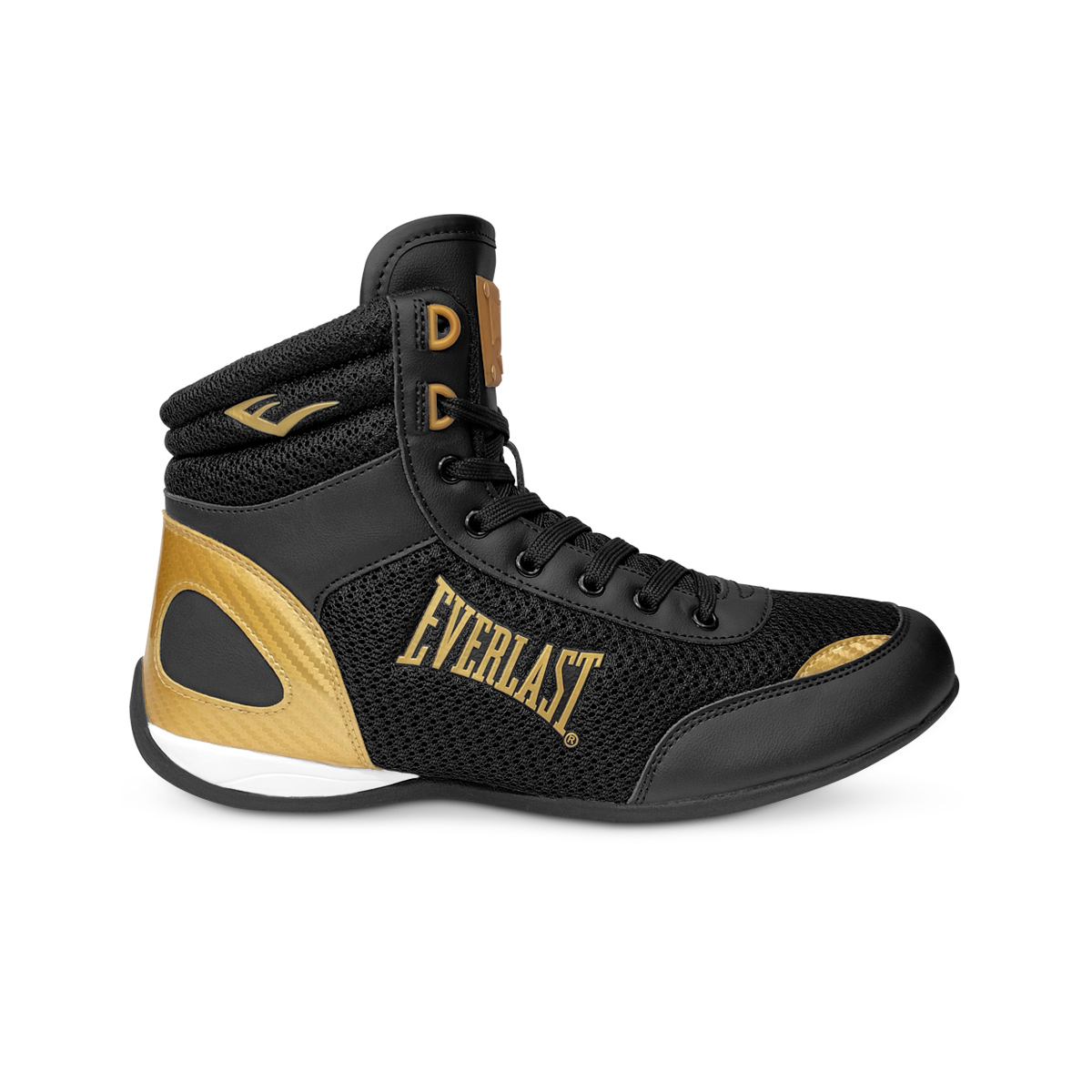 Foto 2 pulgar | Botas Para Boxeo Everlast El-1118 Negro-dorado