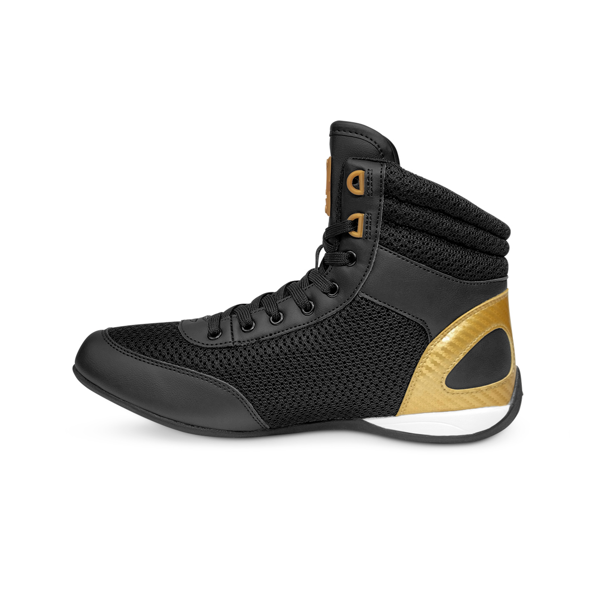 Foto 4 pulgar | Botas Para Boxeo Everlast El-1118 Negro-dorado