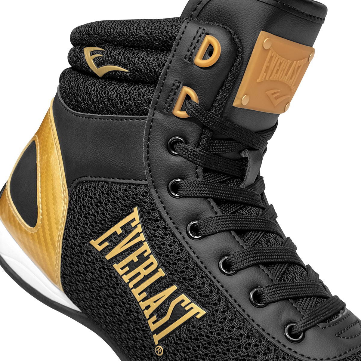 Foto 7 pulgar | Botas Para Boxeo Everlast El-1118 Negro-dorado
