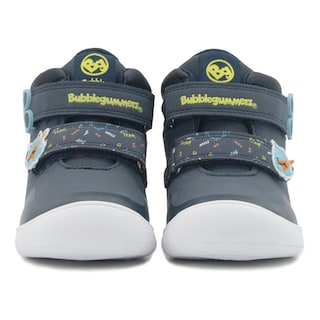 Foto 5 | Tenis Bota Luces Velcro Bubble Gummers Oruga Marino 12-16 Azul Marino