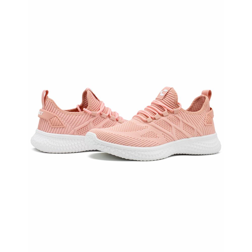 Foto 4 pulgar | Tenis Charly Ligeros Para Mujer Running Transpirables Cómodo Rosa