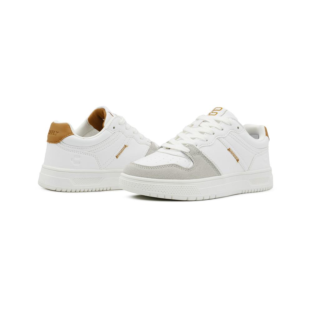 Foto 3 pulgar | Tenis Casual Para Mujer Charly Blanco Choclo Comodos Ligeros Blanco