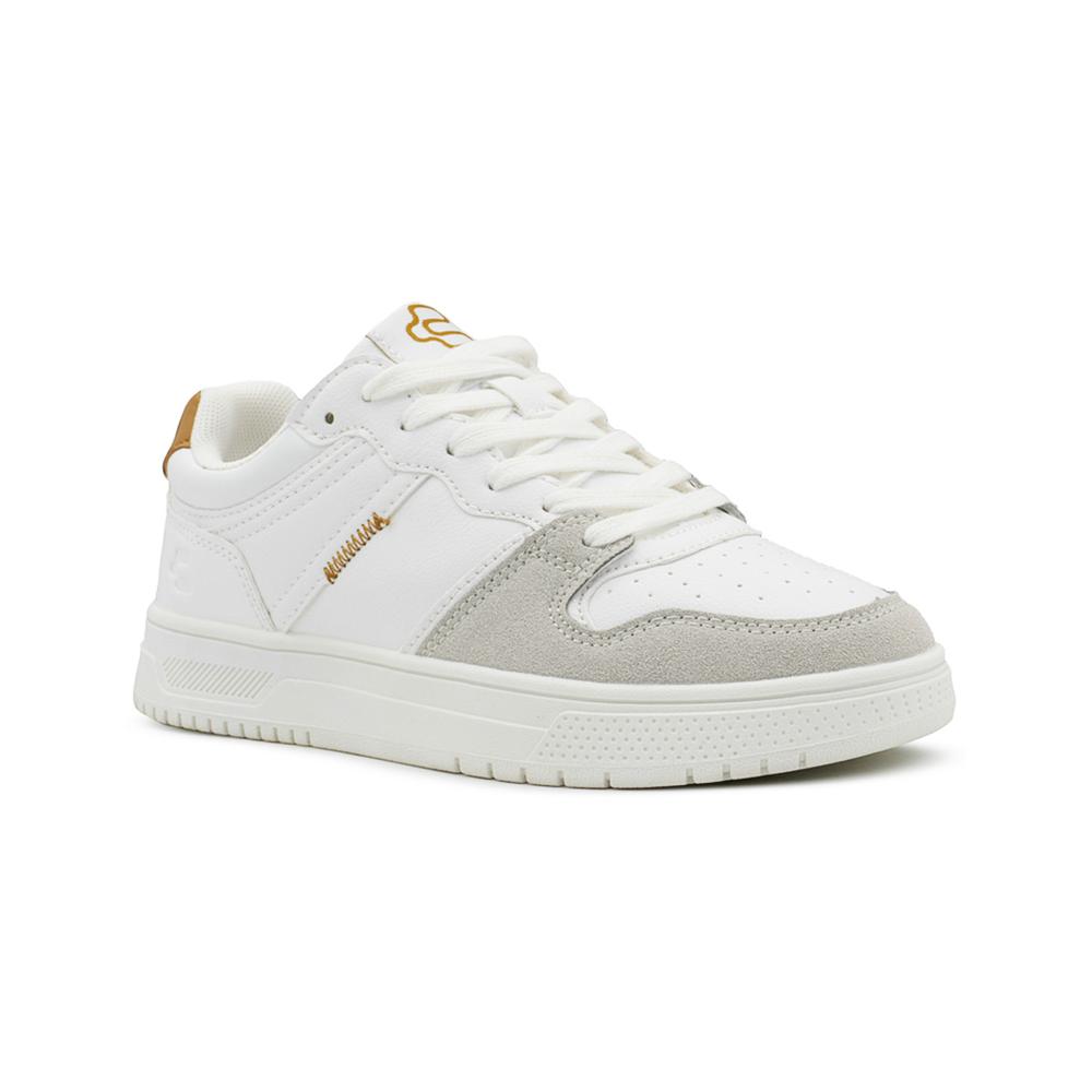 Foto 5 pulgar | Tenis Casual Para Mujer Charly Blanco Choclo Comodos Ligeros Blanco