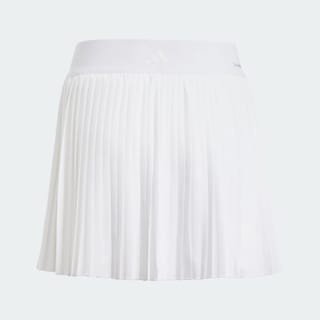 Foto 4 | Falda Plisada De Tenis Club Climacool Para Niños Adidas Blanco Niños