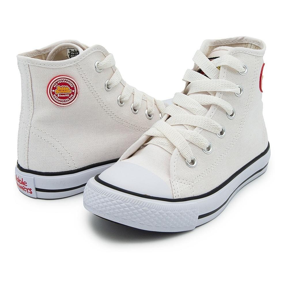 Foto 2 pulgar | Tenis Bota Lona Agujeta Unisex Bubble Gummers Wilson 12-21 Blanco