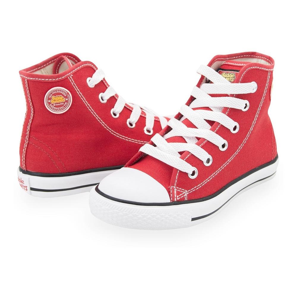 Foto 2 pulgar | Tenis Bota Lona Agujeta Unisex Bubble Gummers Wilson 12-21 Rojo