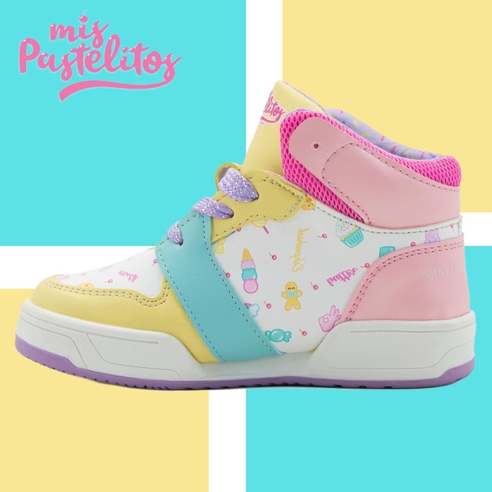Foto 6 pulgar | Tenis Bota Mis Pastelitos Eshpeshial Youtuber Dulce Dona Blanco