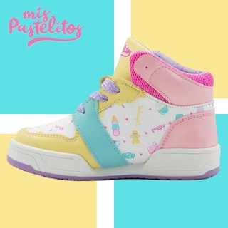 Foto 5 | Tenis Bota Mis Pastelitos Eshpeshial Youtuber Dulce Dona Blanco