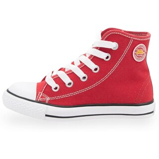 Foto 3 | Tenis Bota Lona Agujeta Unisex Bubble Gummers Wilson 12-21 Rojo