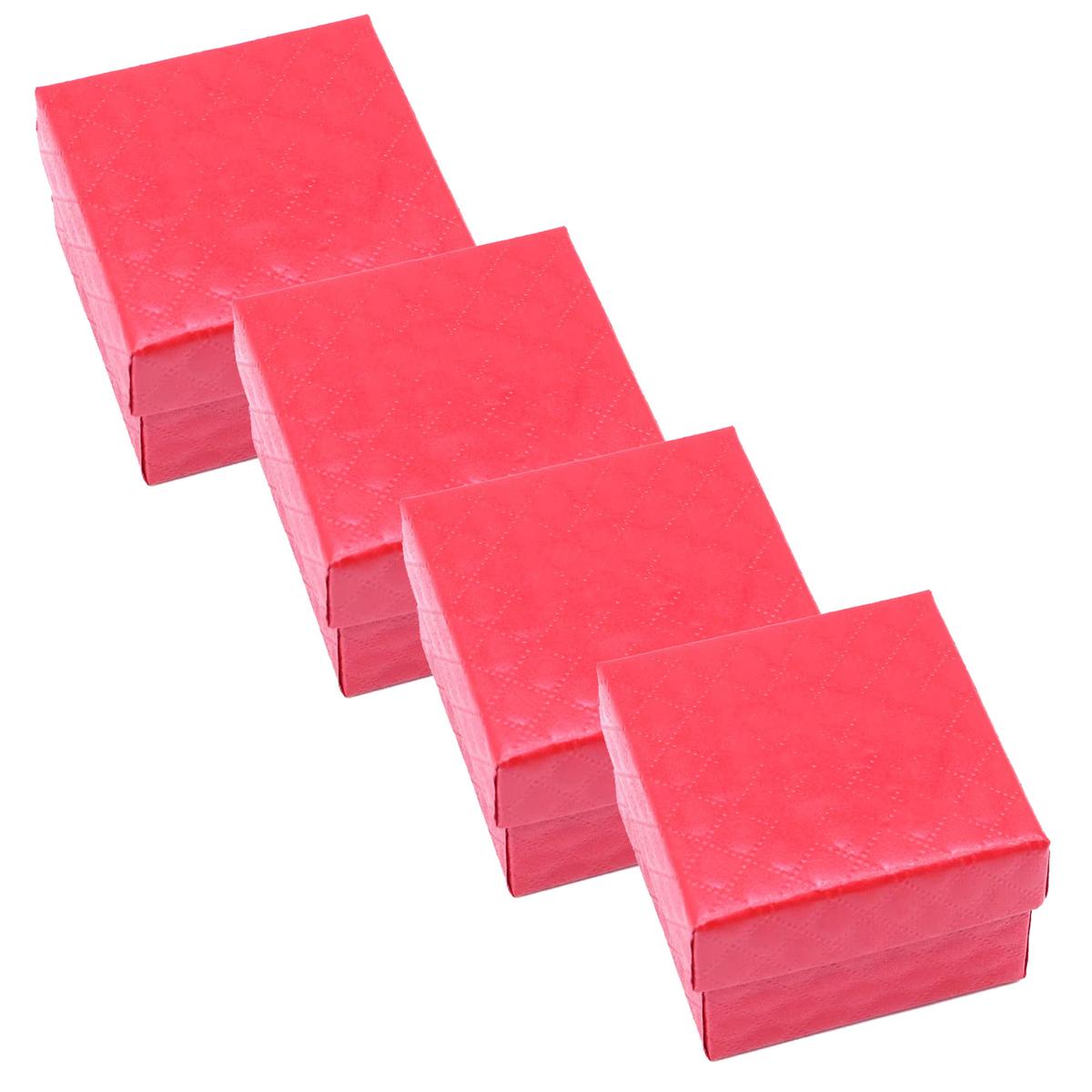 Joyero Cajitas Pequepñasventdepot Mxvvl-004 4 Piezas Rojo