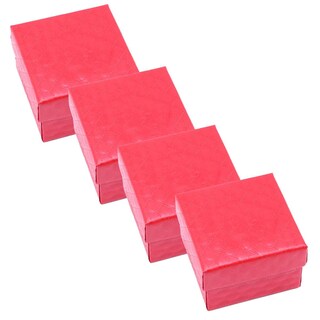 Foto 1 | Joyero Cajitas Pequepñasventdepot Mxvvl-004 4 Piezas Rojo
