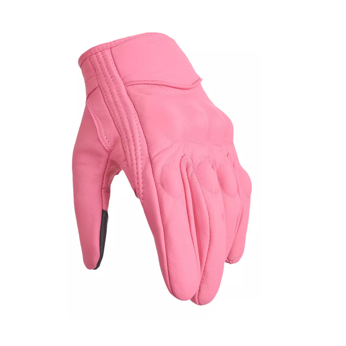 Foto 3 pulgar | Guantes De Moto Para Mujer Guantes De Cuero Talla Xs Eo Safe Imports Esi-13792 Rosa