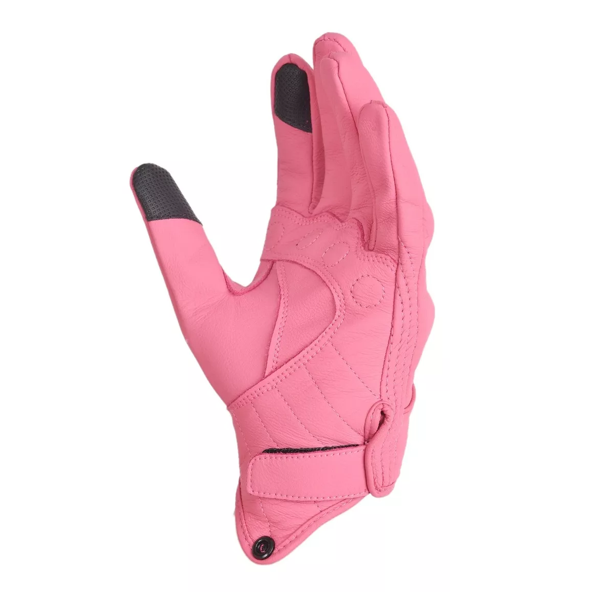 Foto 4 pulgar | Guantes De Moto Para Mujer Guantes De Cuero Talla Xs Eo Safe Imports Esi-13792 Rosa