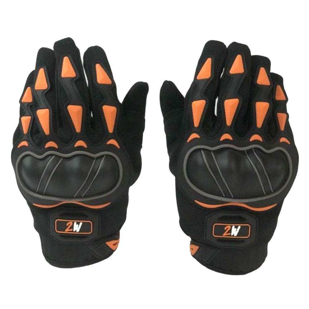 Foto 2 pulgar | Guantes Poteccion Anti Derrape Road Guard Naranja Talla L 2w