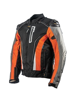 Foto 2 | Chamarra Para Moto Immortale Confort Z Naranja/ Negro