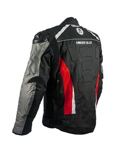 Foto 7 | Chamarra Para Moto Immortale Confort Z Rojo/ Negro Pista