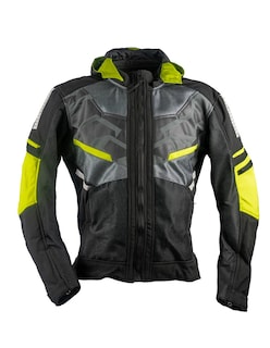 Foto 2 | Chamarra Para Moto Kov Hyper Negro/ Hivis Con Protección