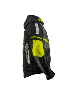 Foto 3 | Chamarra Para Moto Kov Hyper Negro/ Hivis Con Protección