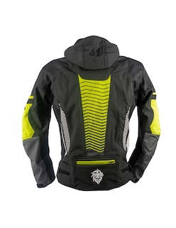 Foto 5 | Chamarra Para Moto Kov Hyper Negro/ Hivis Con Protección