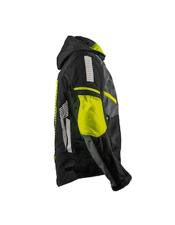 Foto 3 | Chamarra Para Moto Kov Hyper Negro/ Hivis Con Protección
