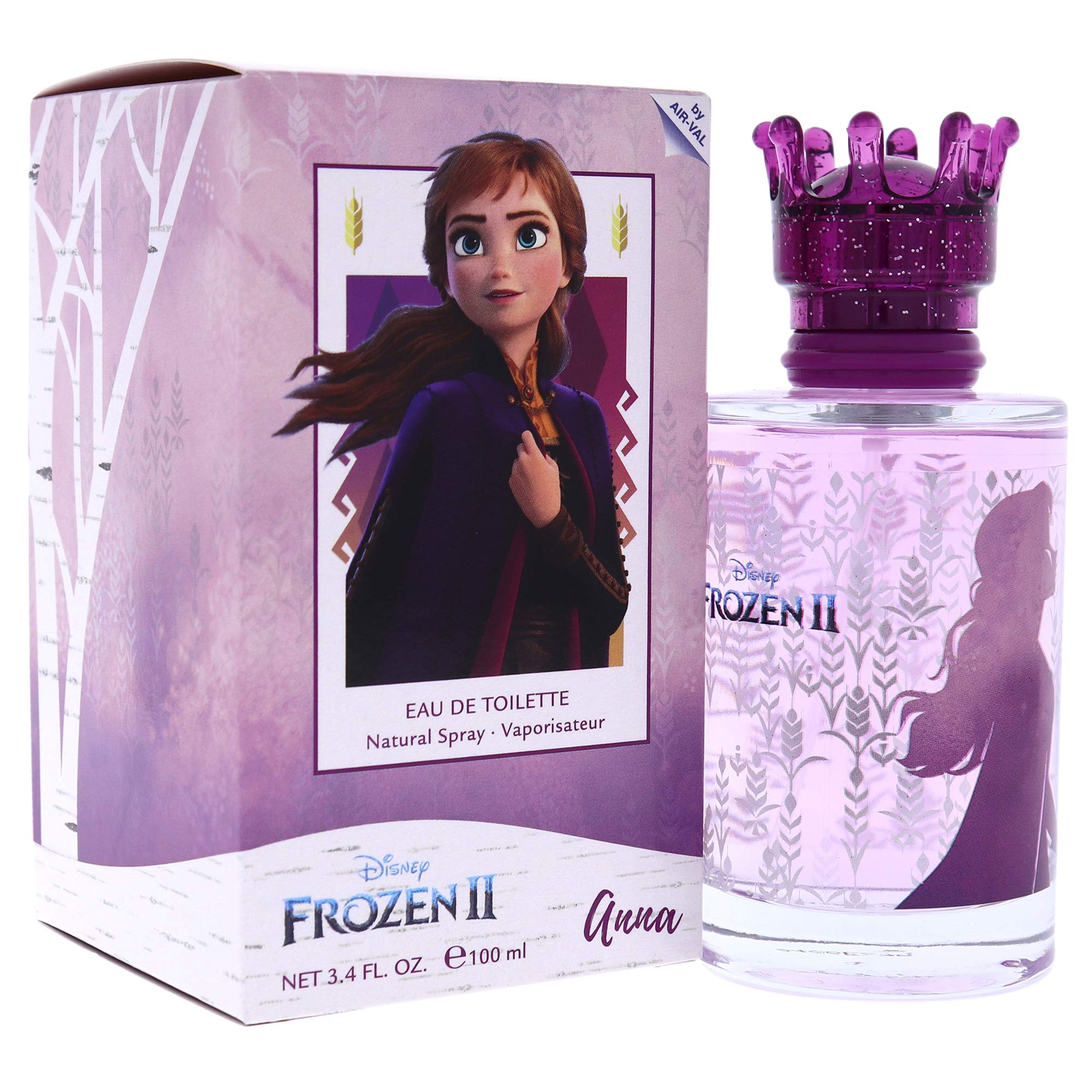Foto 4 pulgar | Perfume Disney Frozen Ii Anna Edt En Aerosol Para Niños De 100 Ml - Venta Internacional.
