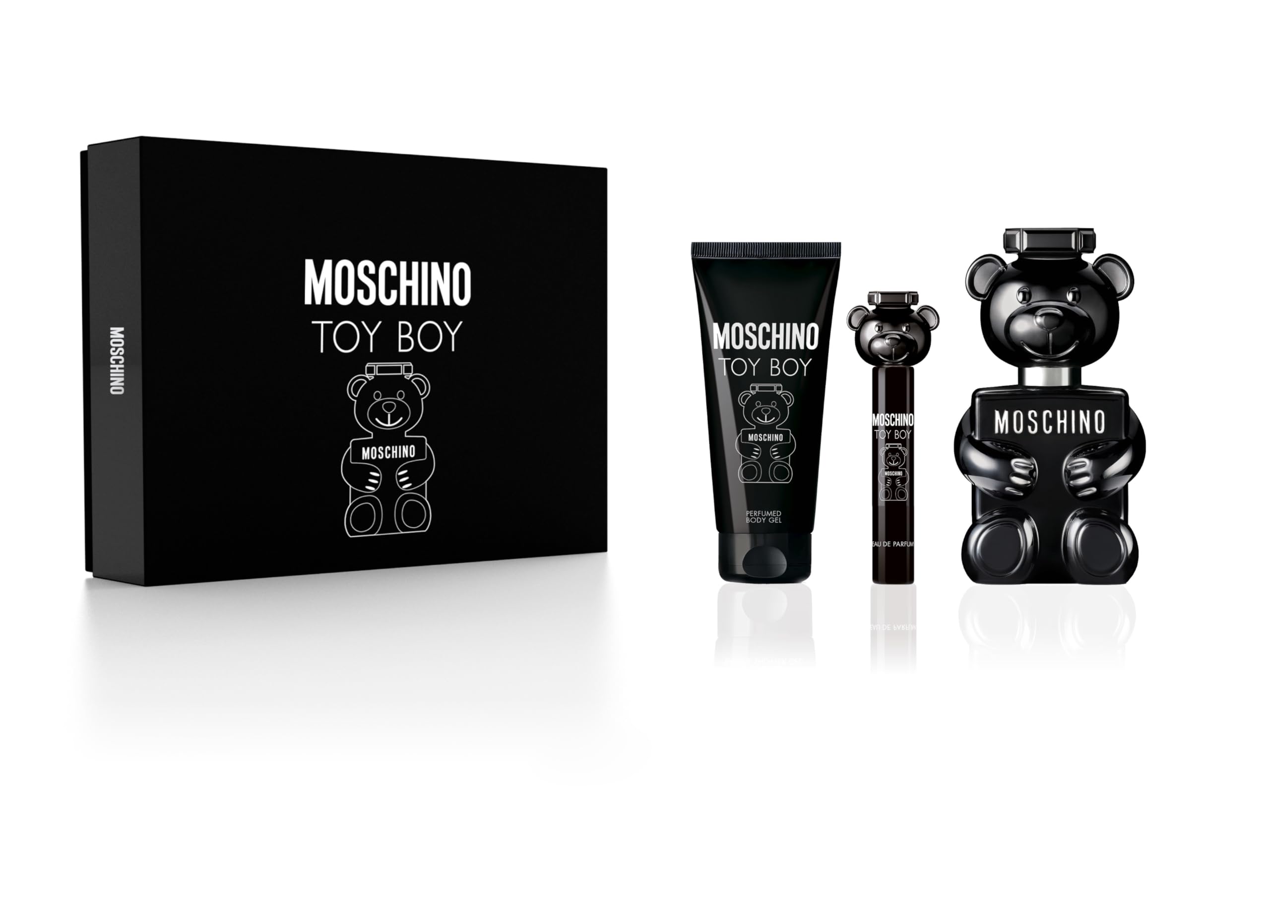 Foto 2 pulgar | Set De Regalo De Perfume Moschino Toy Boy Para Hombre De 100 Ml Y Gel De Ducha - Venta Internacional.