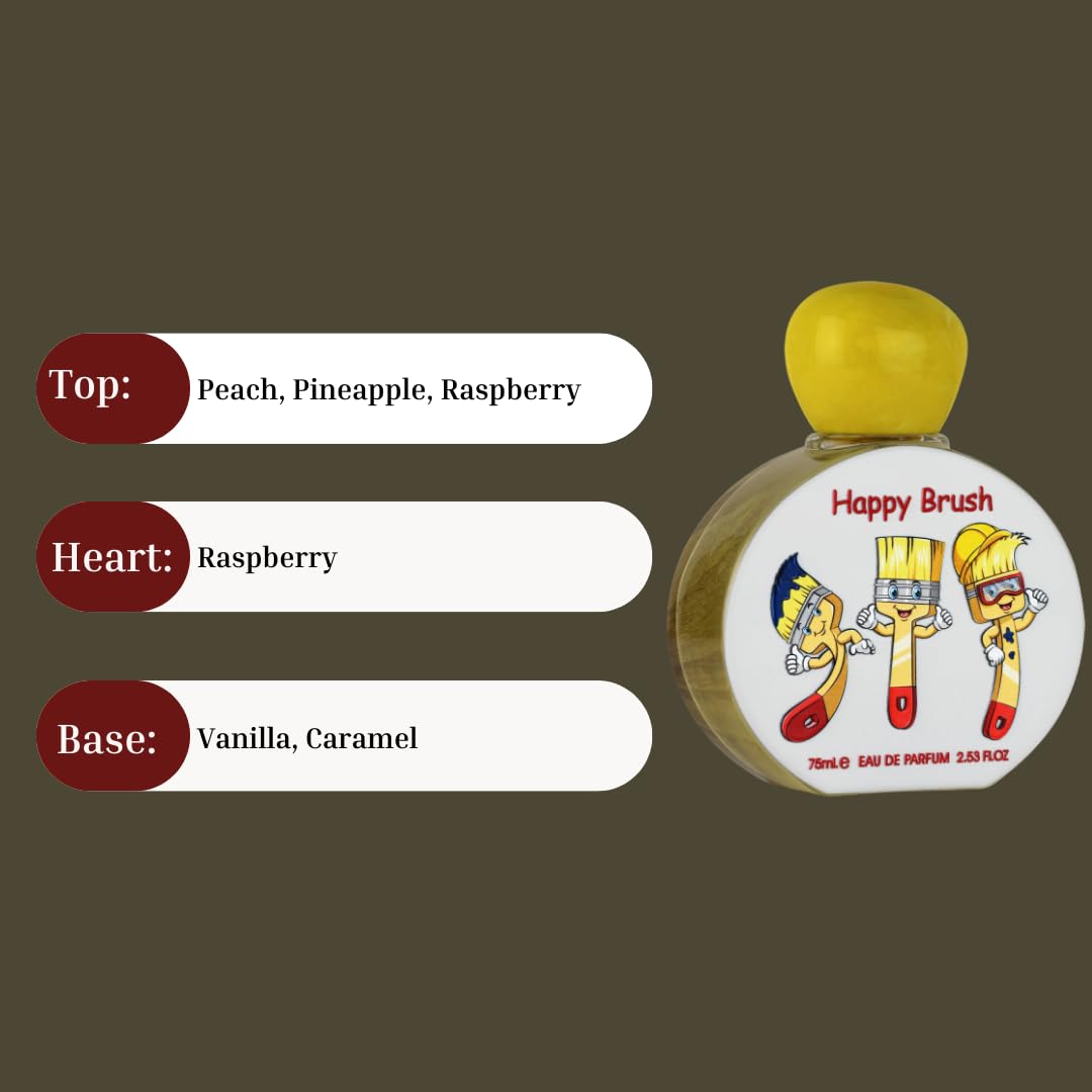 Foto 5 pulgar | Perfume Lattafa Pride Happy Brush Eau De Parfum 75 Ml Para Niños - Venta Internacional.