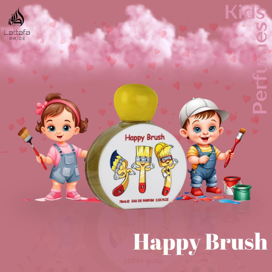 Foto 6 pulgar | Perfume Lattafa Pride Happy Brush Eau De Parfum 75 Ml Para Niños - Venta Internacional.