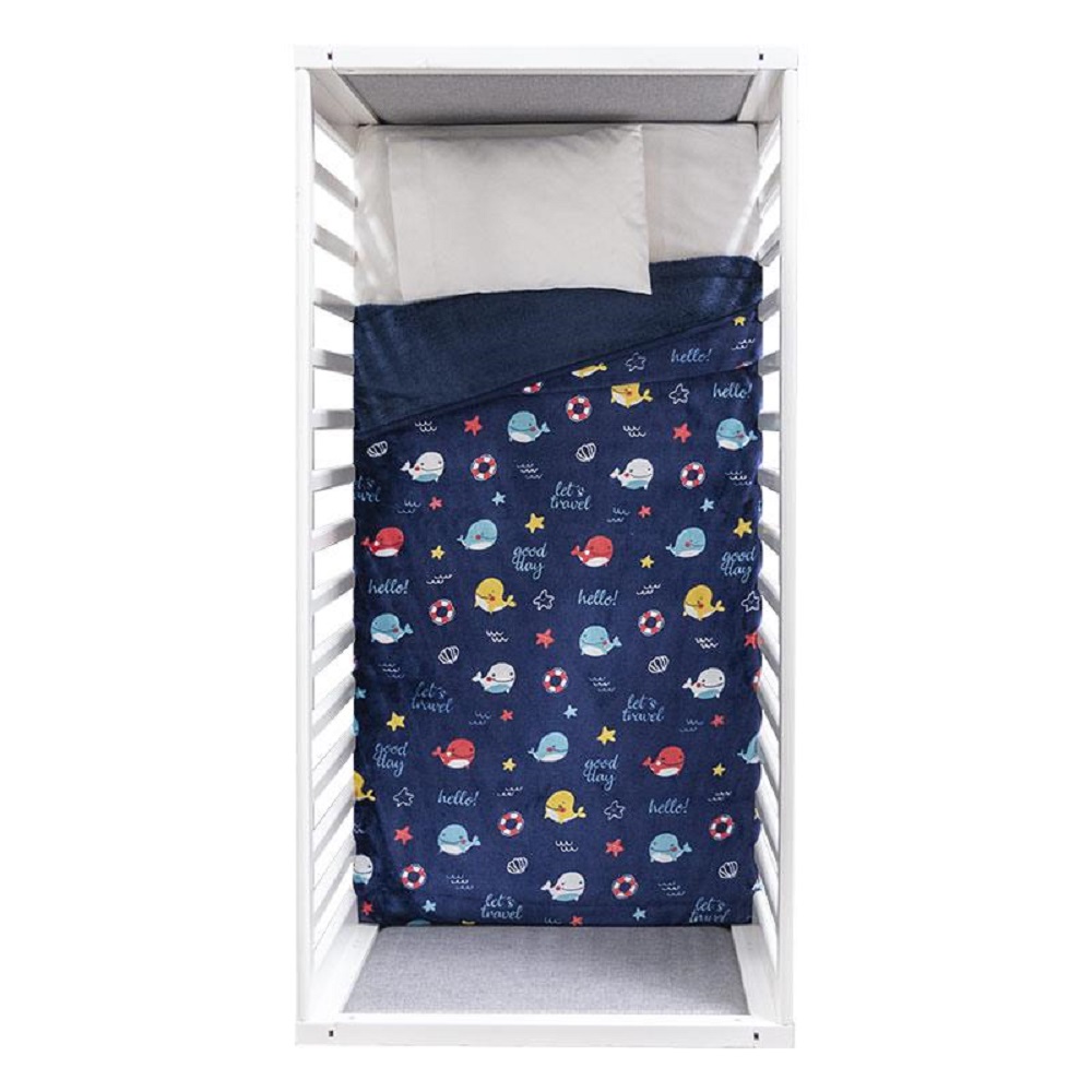 Foto 2 pulgar | Cobertor Baby Siberia Vianney Marinero de 100x74cm Multicolor