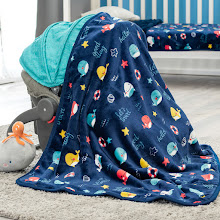 Foto 4 pulgar | Cobertor Baby Siberia Vianney Marinero de 100x74cm Multicolor