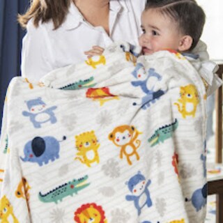 Foto 2 | Cobertor Ligero Vianney Baby Friends 100 x 150 cm