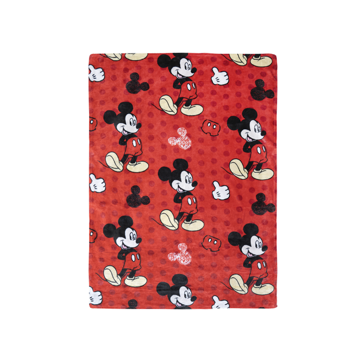 Cobertor Ligero Chiqui Mundo Cunero color Rojo Mickey Mouse