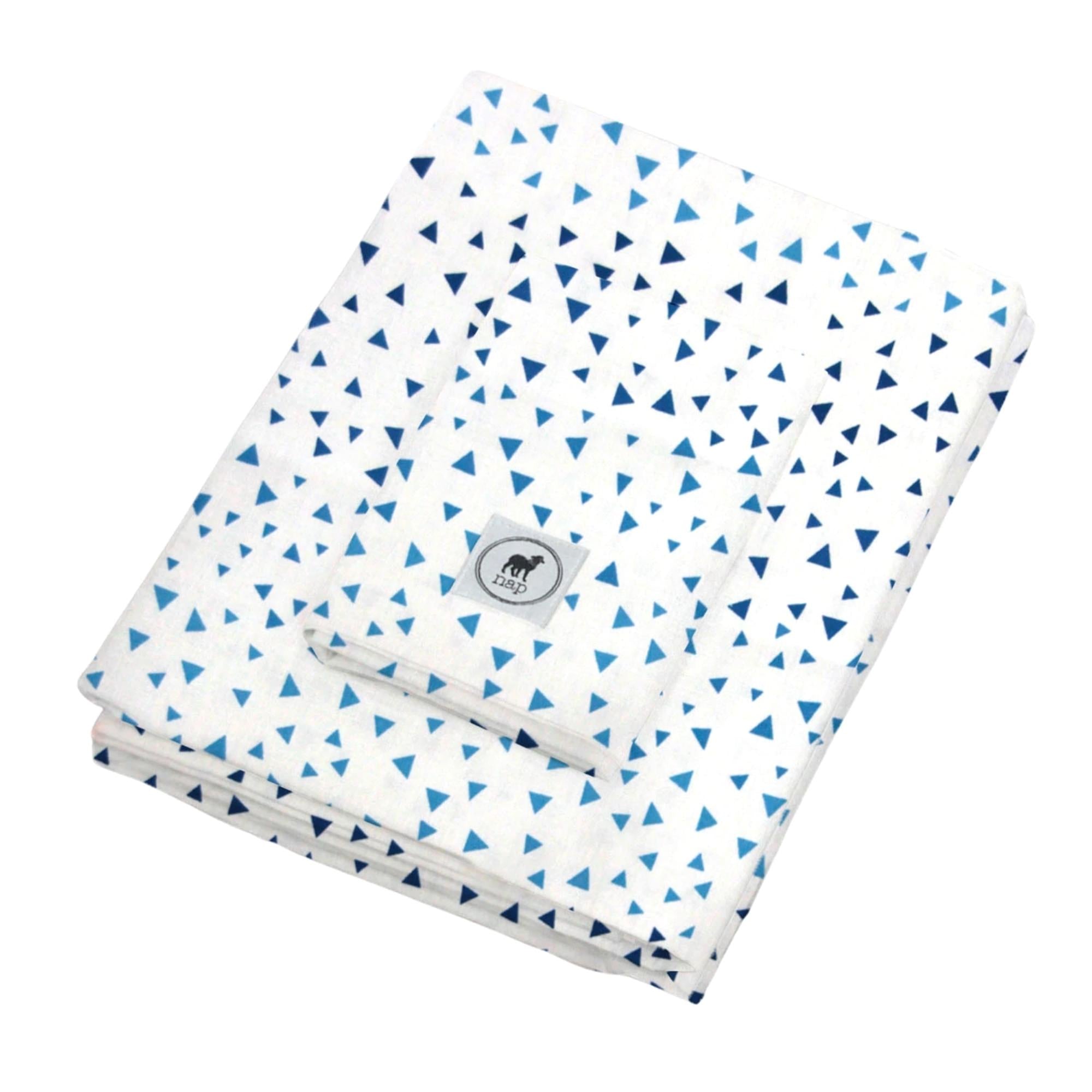 Juego de Sábanas Nap Jsc0113 color Azul 3 Piezas