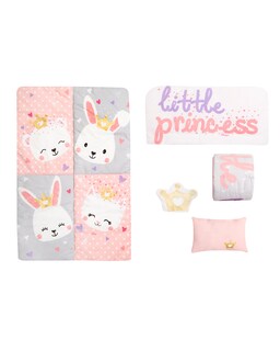 Foto 1 | Set de Edredón Chiqui Mundo Little Princess Multicolor para Cama/ Cuna/ Corral