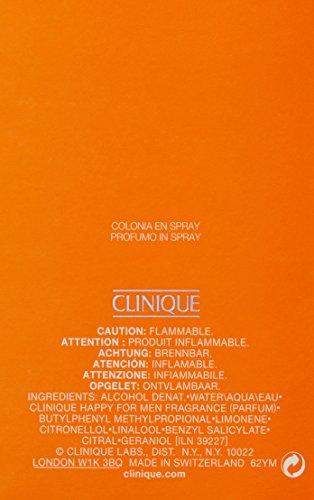 Foto 3 pulgar | Perfume Clinique Happy para Hombre Eau De Toilette 100 Ml - Venta Internacional