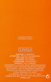 Foto 2 | Perfume Clinique Happy para Hombre Eau De Toilette 100 Ml - Venta Internacional