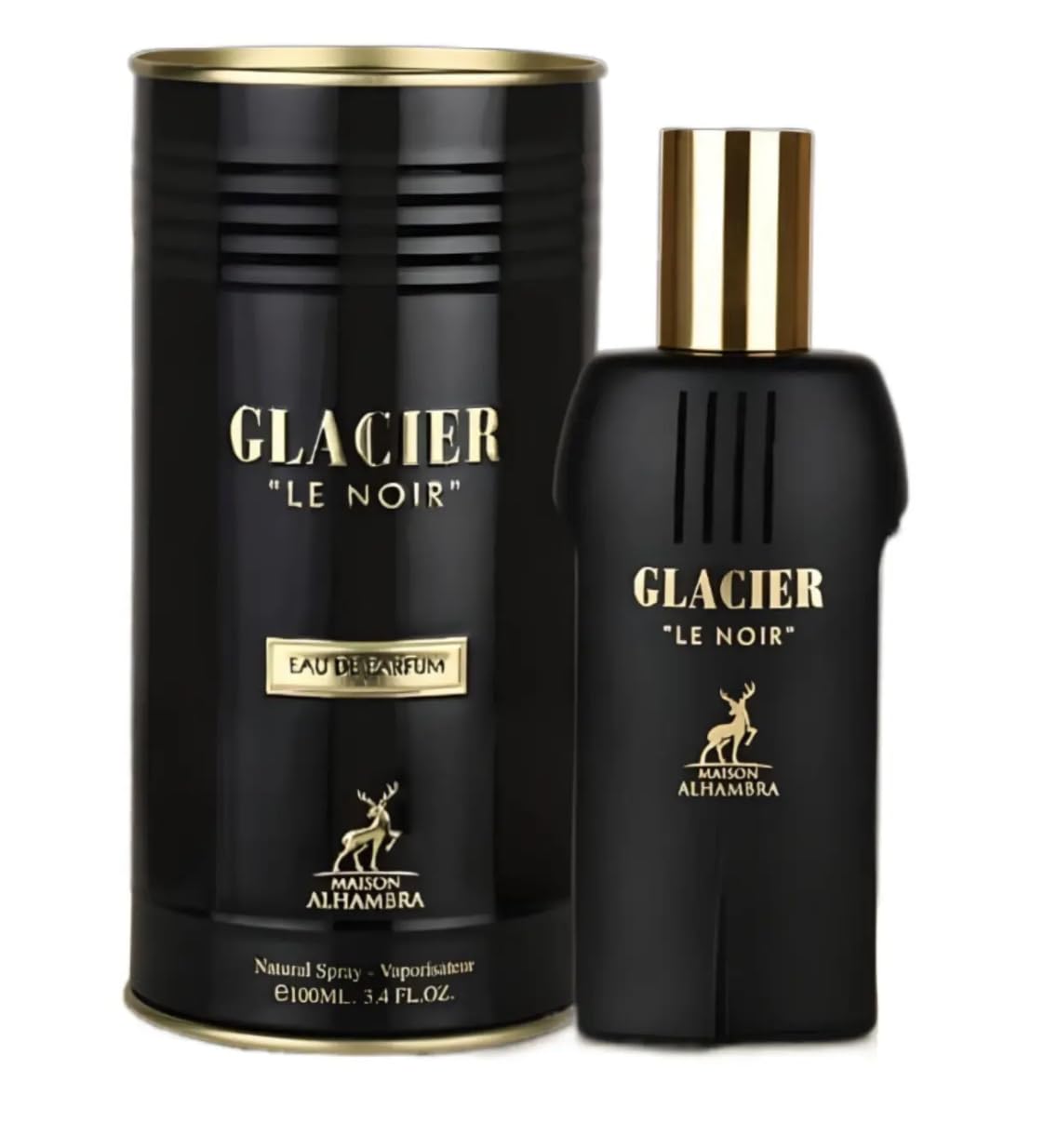 Perfume Maison Alhambra Glacier Le Noir, Eau De Parfum, 100 Ml - Venta Internacional.