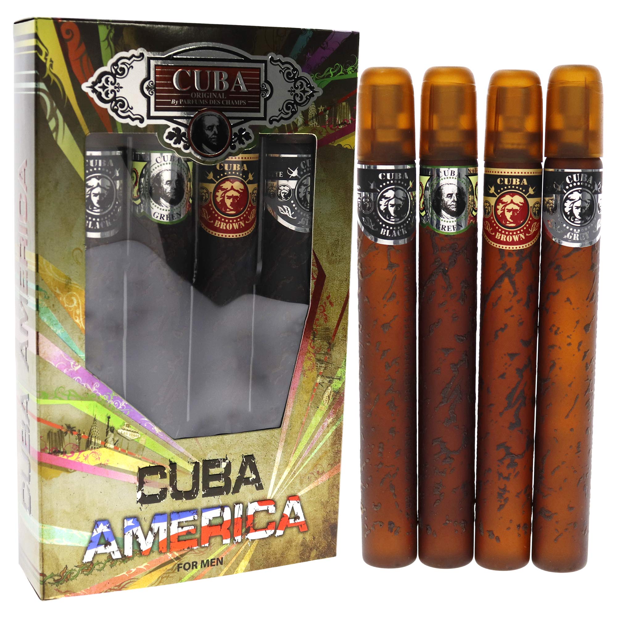 Foto 4 pulgar | Estuche para Hombre Cuba America 4 Piezas-Venta Internacional