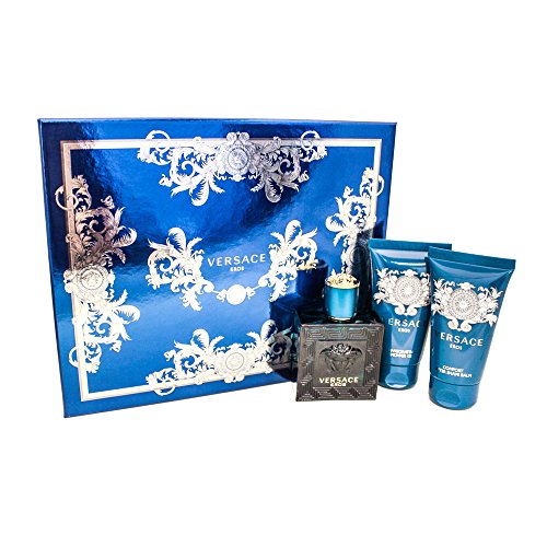 Foto 3 pulgar | Set De Regalo De Perfume Versace Eros Para Hombre, 50 Ml Edt + Gel De Ducha - Venta Internacional.