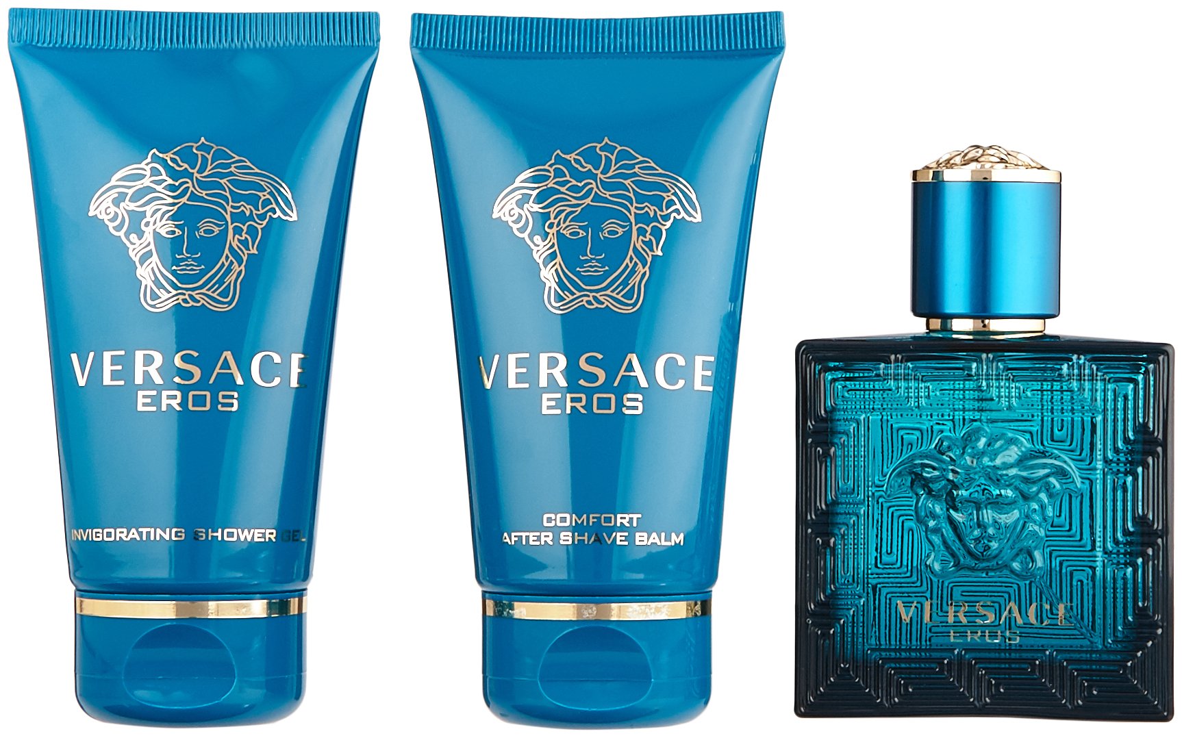 Foto 4 pulgar | Set De Regalo De Perfume Versace Eros Para Hombre, 50 Ml Edt + Gel De Ducha - Venta Internacional.