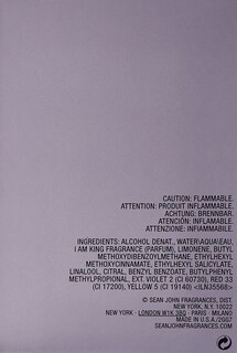 Foto 2 | Perfume Sean John I Am King Eau De Toilette 100 Ml Para Hombre - Venta Internacional.
