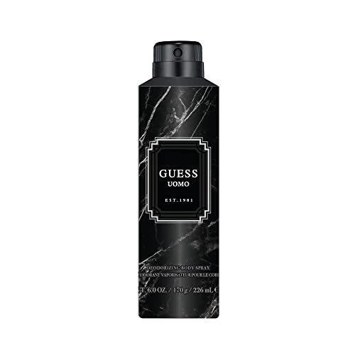 Spray Corporal Desodorizante Guess Uomo Para Hombre 177 Ml - Venta Internacional