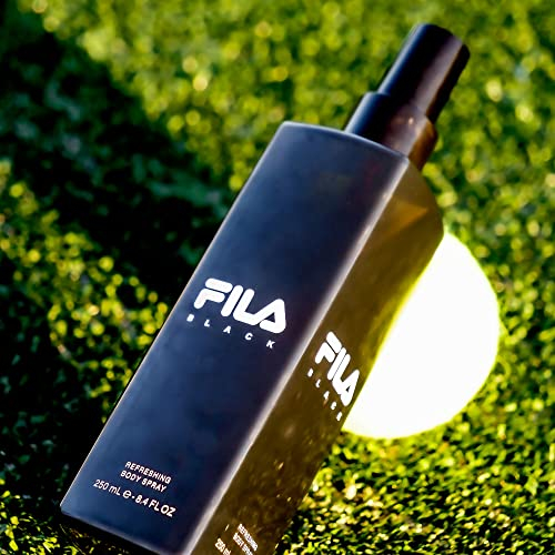 Foto 4 pulgar | Perfume Fila Black para Hombre Vigorizante Spicy Floral 250ml - Venta Internacional